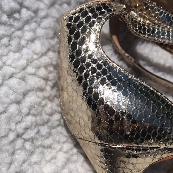 JLO JENNIFER LOPEZ Malika Platform Sandal GUC size 10 - Picture 6 of 8